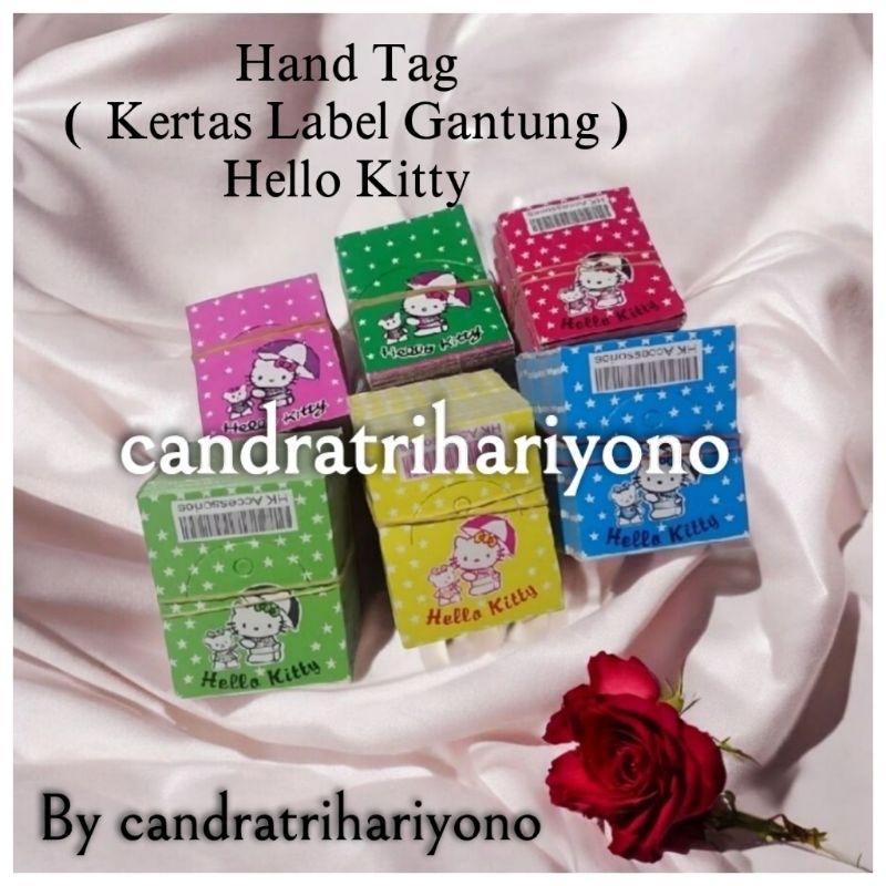 

Hand Tag / Kertas Label Gantung per ikat ±72 pcs