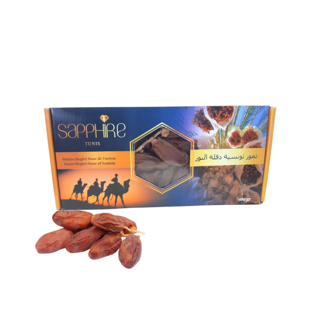 

Tunisia Sapphire original 500gr / kurma tangkai origimal / tunisia palm frutt / kurma elshanum