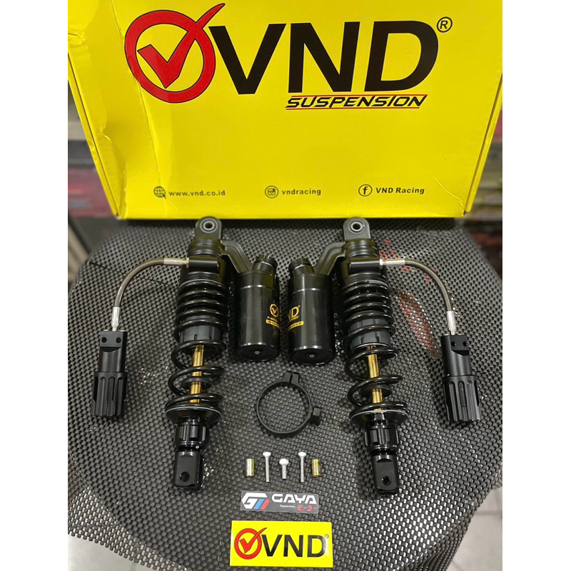 Shockbreaker VND Extreme V2 + Preload Aerox 155/ Aerox New 305mm Shockbreaker Belakang VND Extreme V