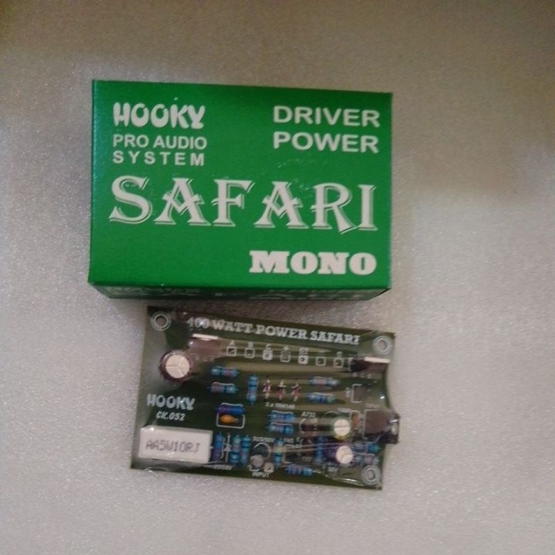 kit driver power hooky safari mono/KIT DRIVER POWER SAFARI MONO