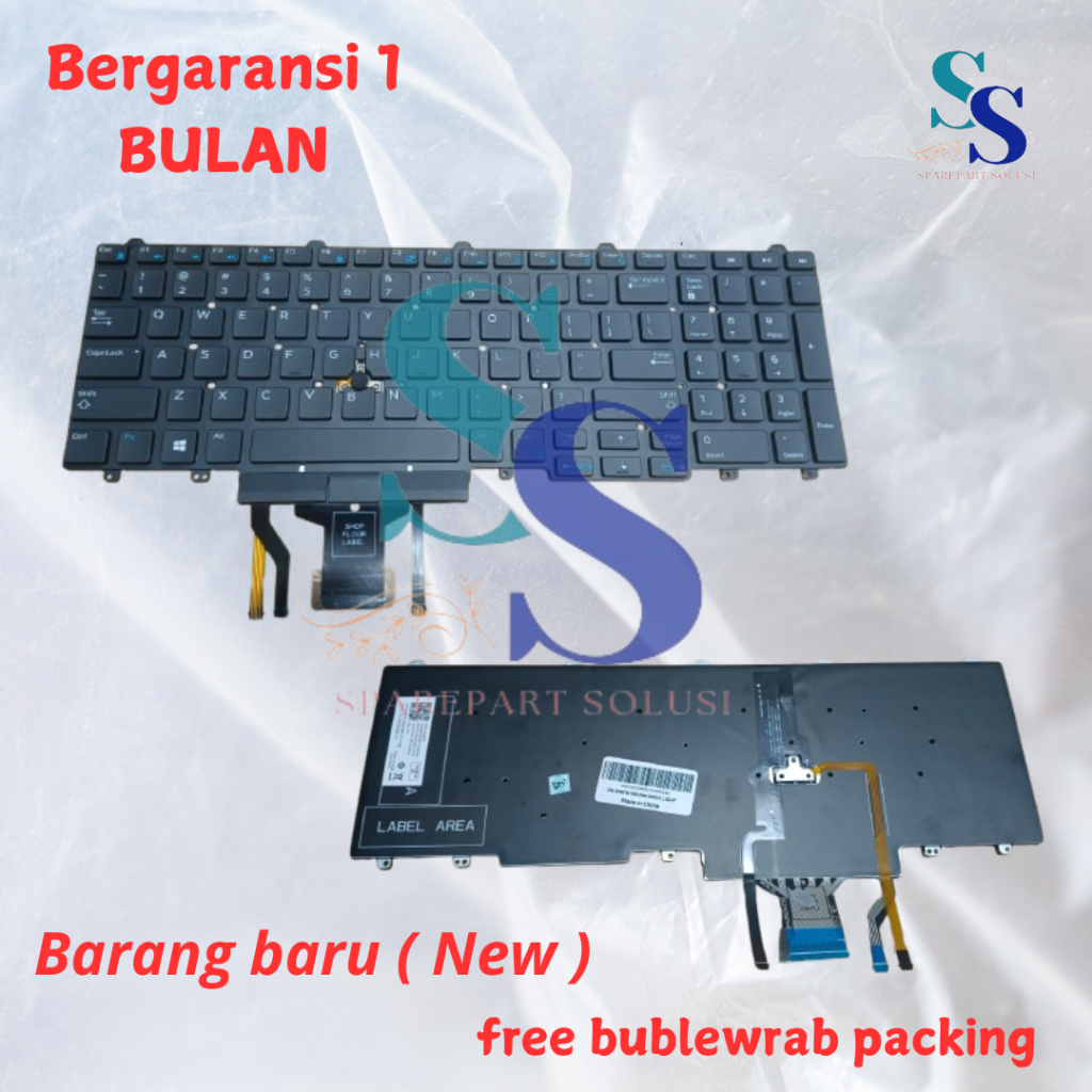 Keyboard Dell Precision 3510 3520 7510 7520 7710 7720 M3510 M7510 M7710 Series backlight