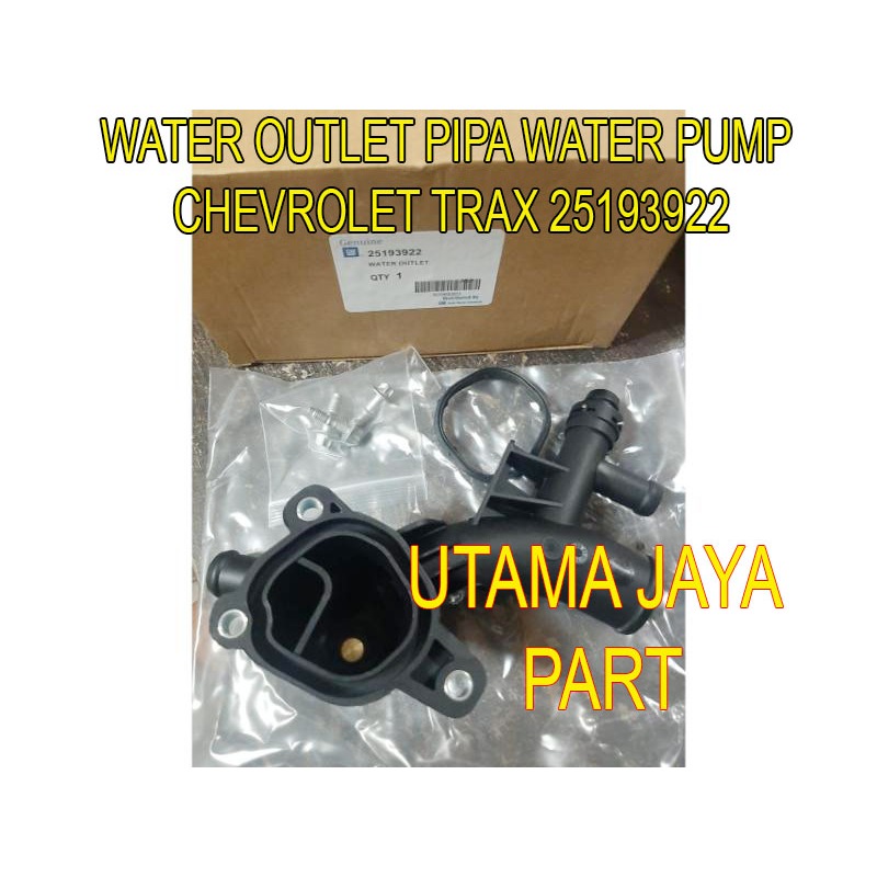 WATER OUTLET PIPA WATER PUMP CHEVROLET TRAX 25193922