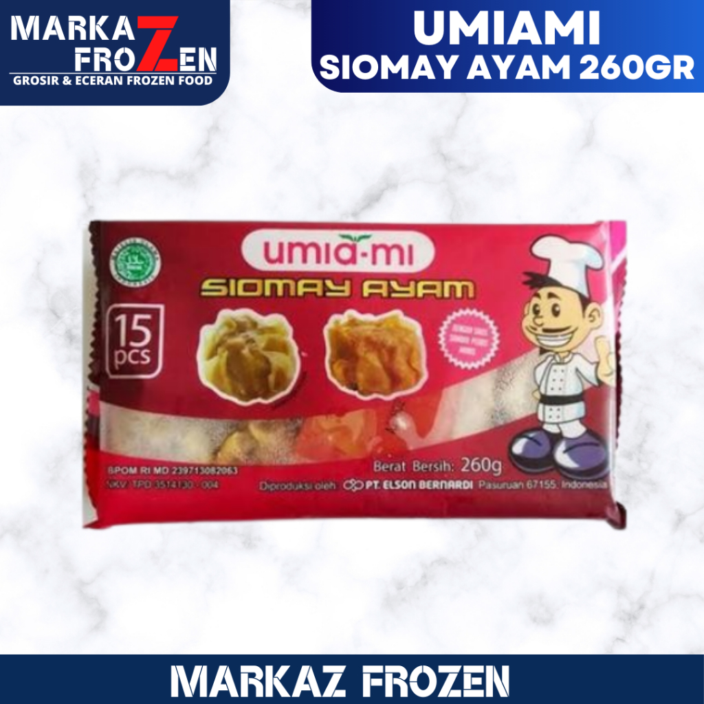 

UMIAMI SIOMAY AYAM 260GR 15BJ
