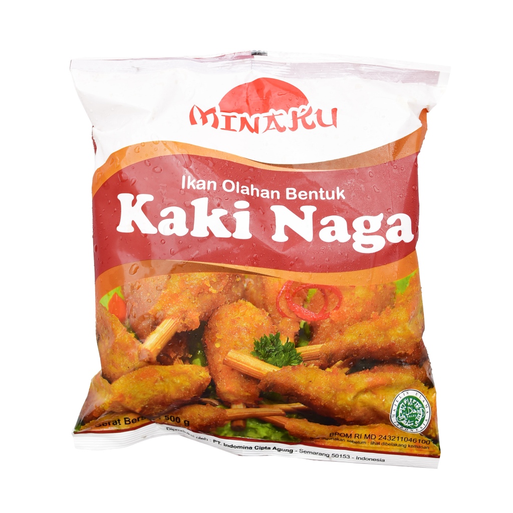 

MINAKU Kaki Naga 500 Gram - Makanan Beku Olahan