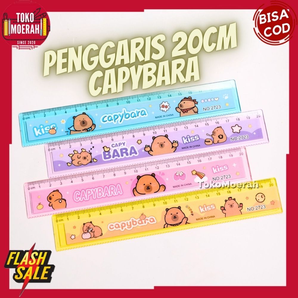 

PENGGARIS CAPYBARA 20cm PENGGARIS LUCU UNIK IMUT GARISAN RULER CAPYBARA PENGGARIS 20cm CAPYBARA MURAH