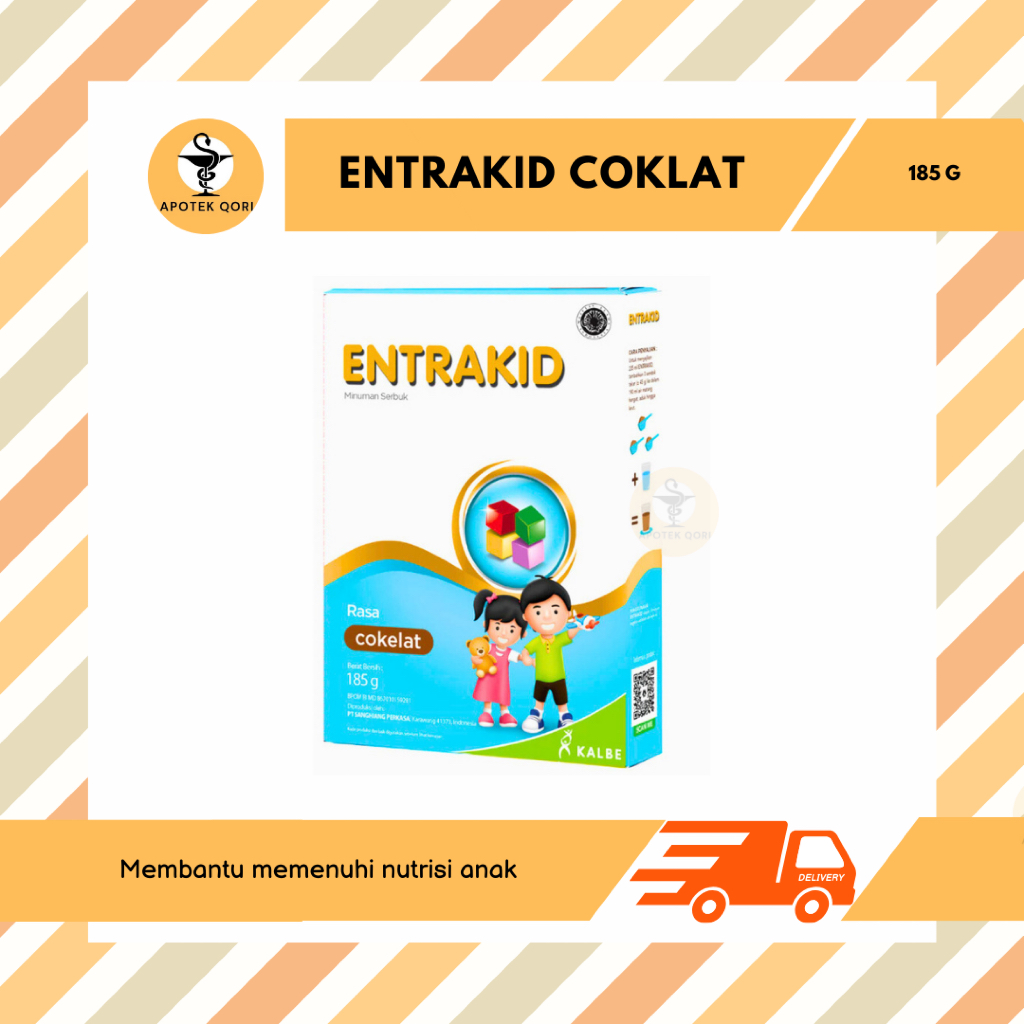 

ENTRAKID COKLAT 185 G / NUTRISI LENGKAP UNTUK ANAK