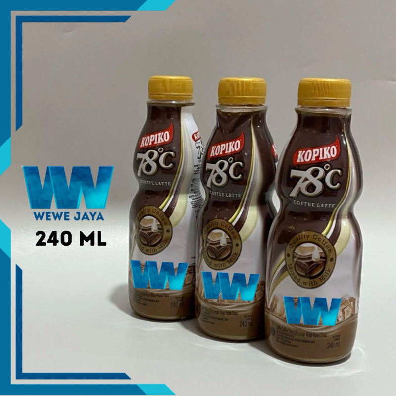 

Minuman Botol Kopiko 78 C Coffe Latte