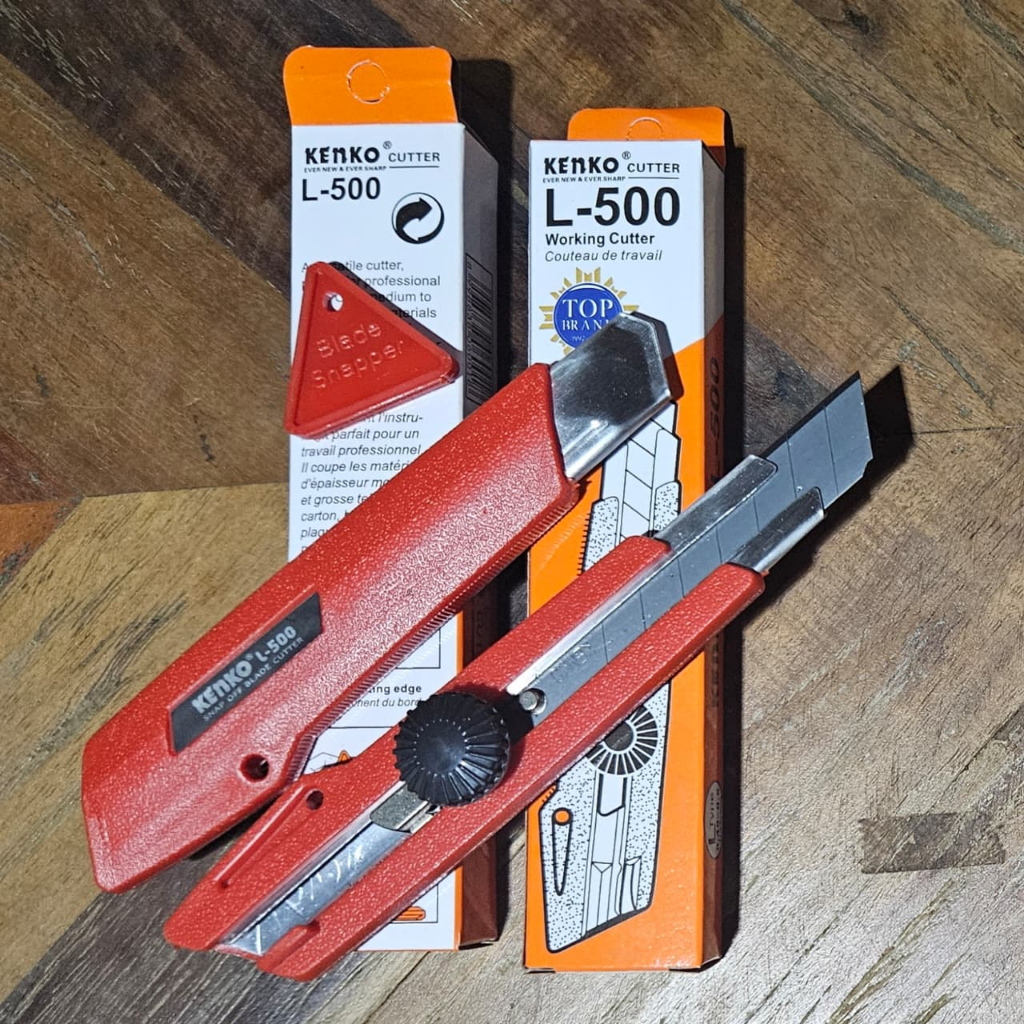 

Cutter Besar - Cutter Kenko L 500 - Kater Besar - Pisau Cutter - Cutter - Orlee OR 500 - Orlee