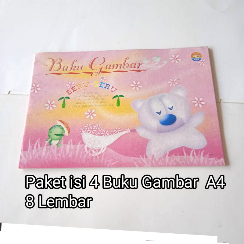 

Paket 4 Buku Gambar A4 Egret Bird | Isi 8 Lembar | Tipis – Hemat & Praktis