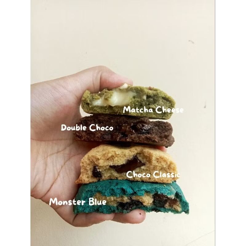 

[bin's bake] PROMO Soft Cookies Checkout 4 pcs Free 1 pcs Cookies random