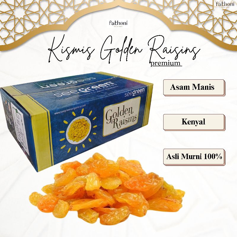 

Kismis Arab Golden Raisins Asam Manis Oleh-Oleh Haji Umroh 250gr