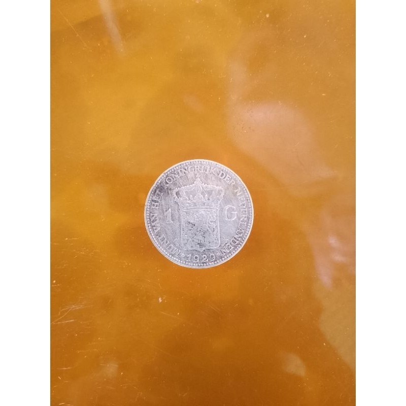 koin 1 Gulden Belanda 1929