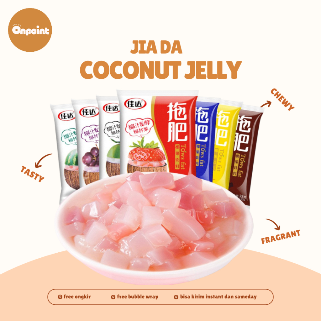 

Jia Da Coconut Jelly 35g | Cemilan Jelly Aneka Rasa