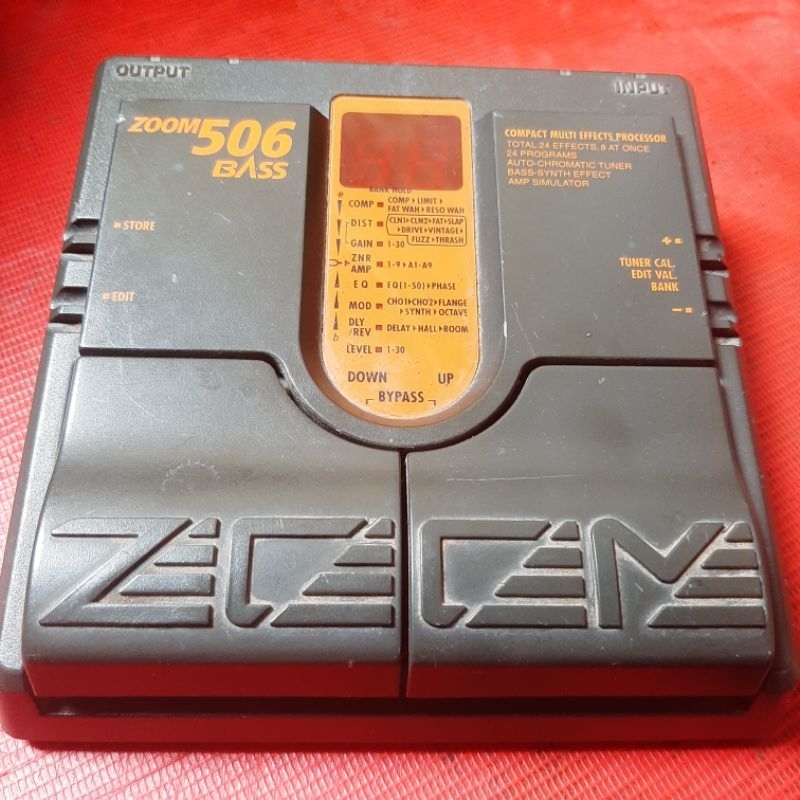 efek zoom 506 bass made in japan, murah