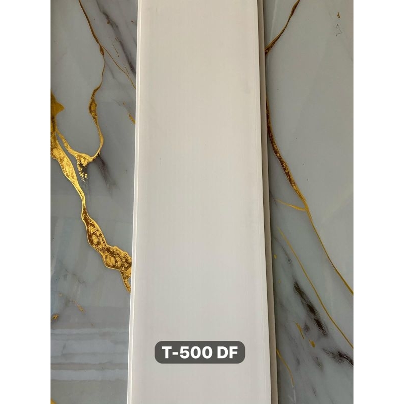 Plafon PVC Hoda Putih Doff polos  T500 Doff