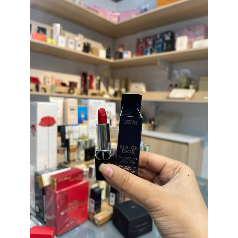 LIPSTIK DIOR SHADE 999 SATIN ORIGINAL