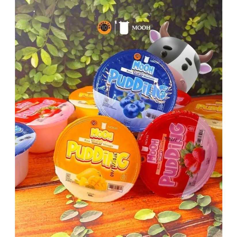 

Mooh | Pudding Yogurt Rasa Buah | 10pcs | HALAL | BPOM