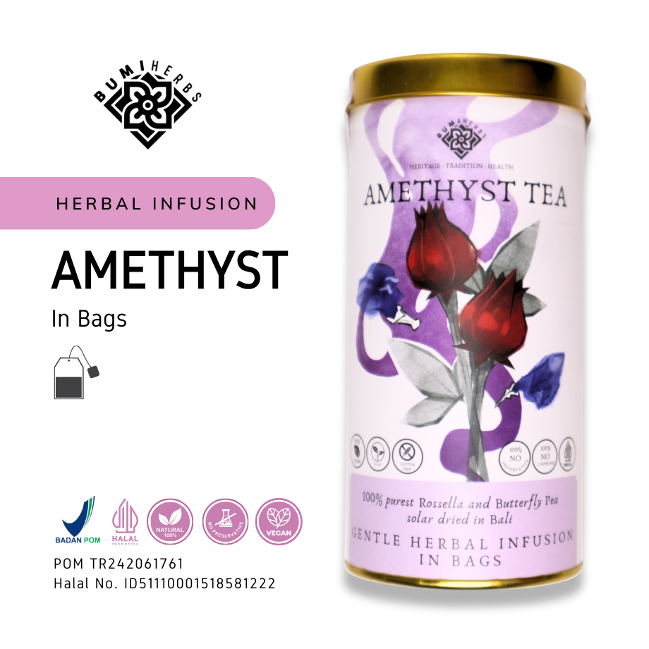 

AMETHYST TEA - Herbal Tea/Infusion (KANTONG/TEABAG)