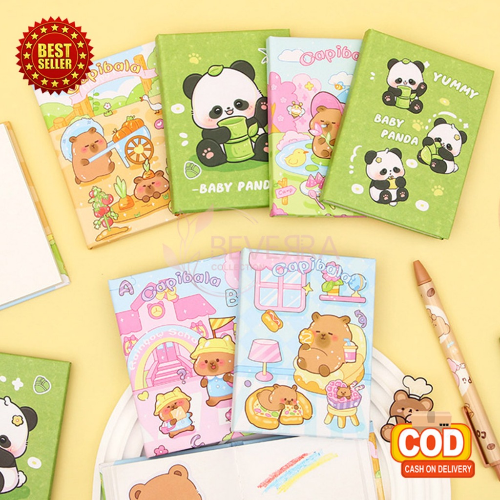 

Notebook Mini Buku Catatan Motif Karakter Kartun Warna Lucu Buku Tulis Anak Diary Book ATKBG
