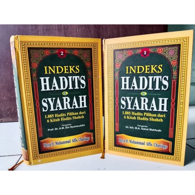 INDEKS HADITS & SYARAH, Buku 1 & 2   -   Buya H. Muhammad Alfis Chaniago