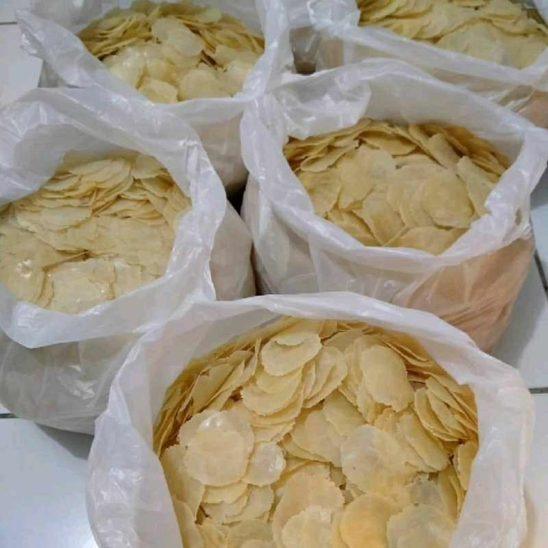 

Emping Melinjo Kering Mentah 1 Kg Siap di Goreng Emping Muda Kebumen
