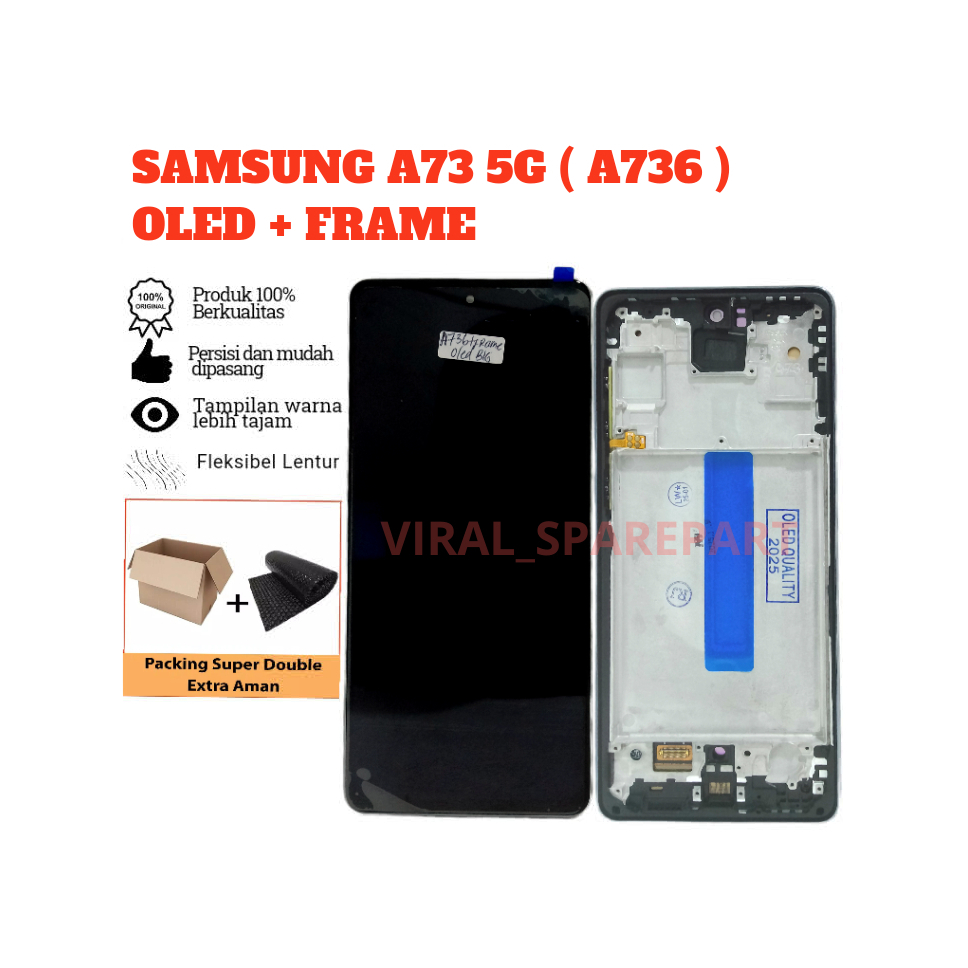 (ORIGINAL) LCD TOUCHSCREEN SAMSUNG A73 5G (A736)