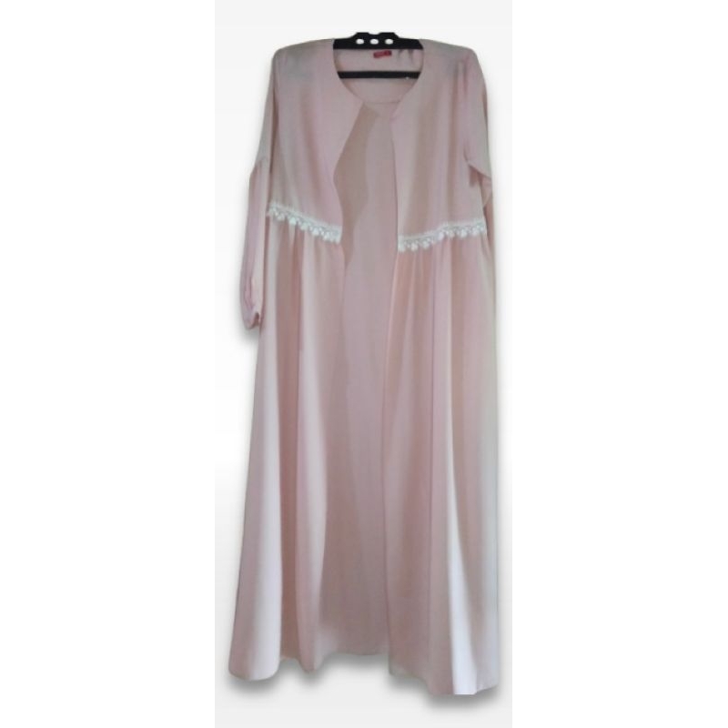 Zoya || Outer Gamis Pitch preloved