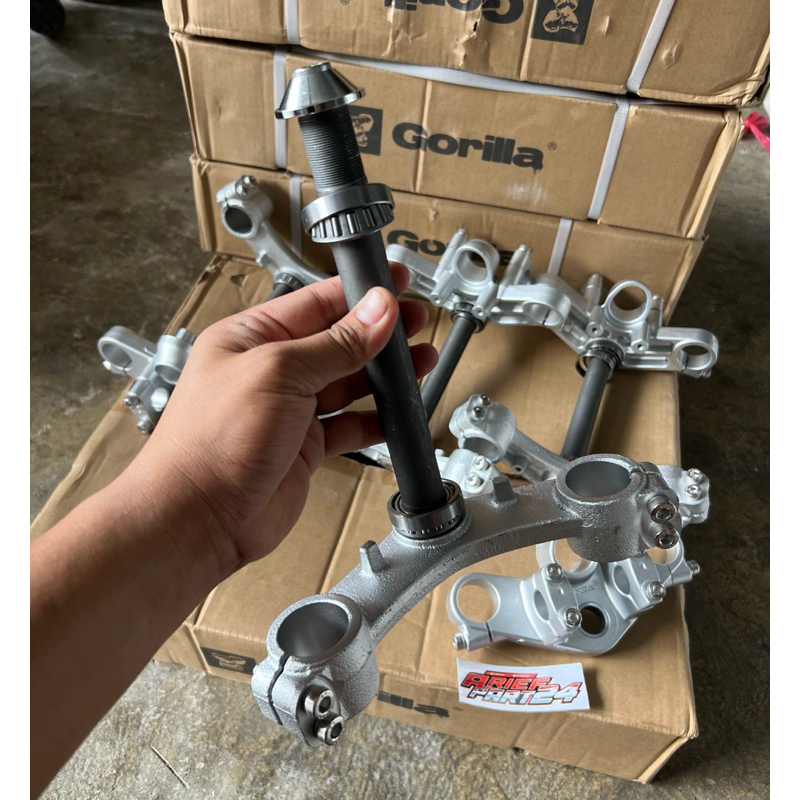 segitiga T bawah ninja rr gorilla pnp Honda T bawah ninja rr pnp Honda gorilla