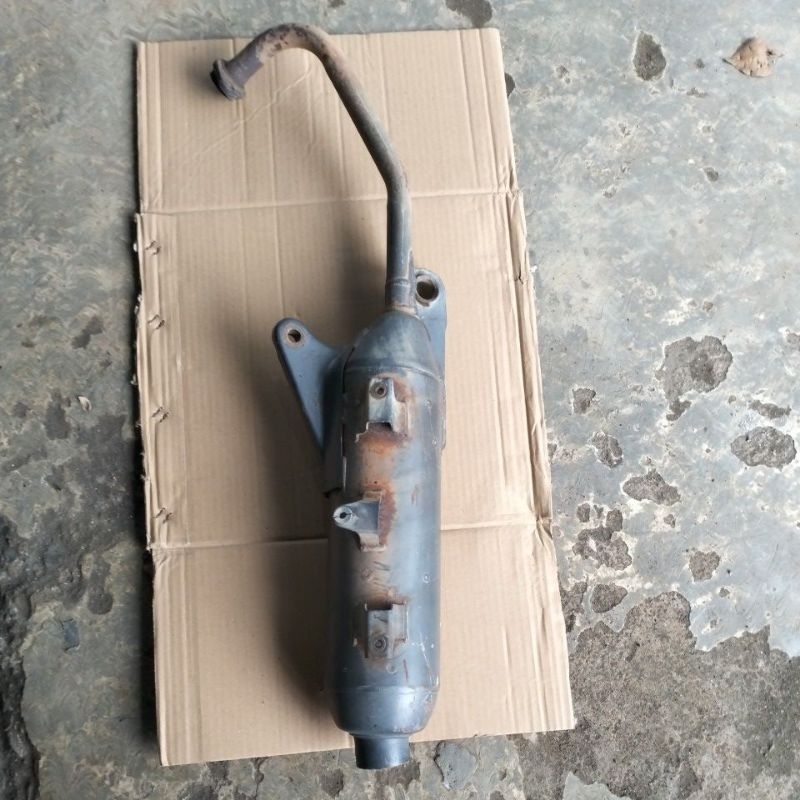 KNALPOT STANDAR MIO SOUL SMILE FINO KARBU