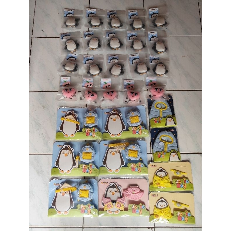 KYUNGSOO ZZIRANG-E & CHARLES BABY KEYRING PLUSH DOLL PHOTOCARD