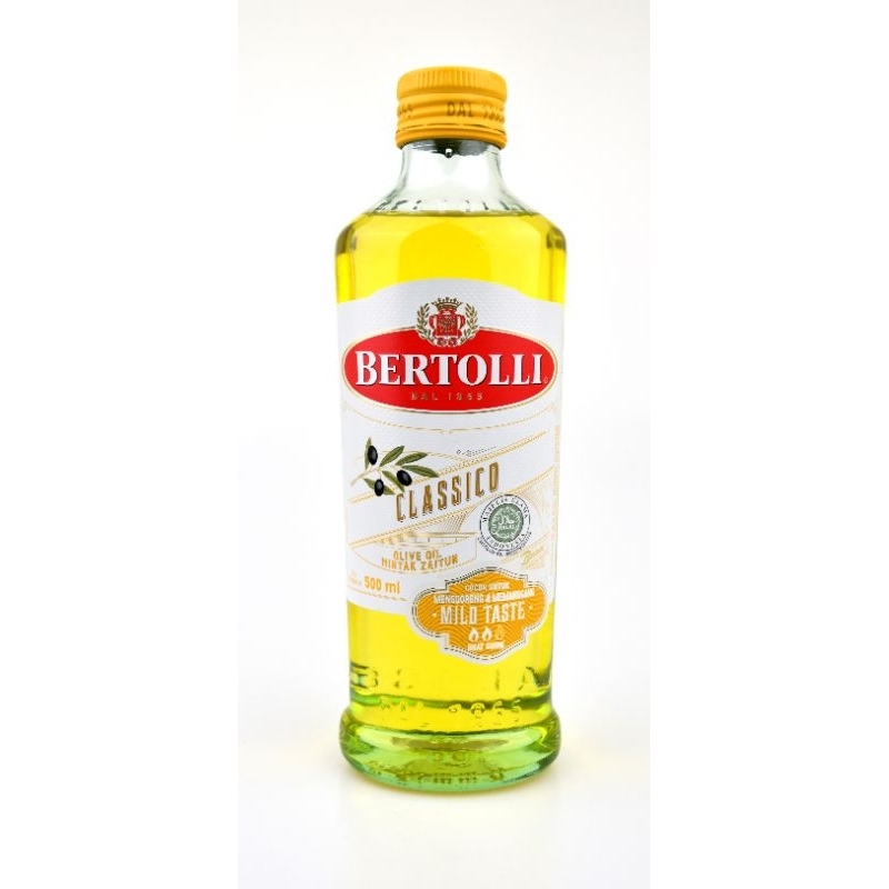 

Bertolli Classico Olive Oil Minyak Zaitun Untuk Menggoreng & Memanggang 500ml