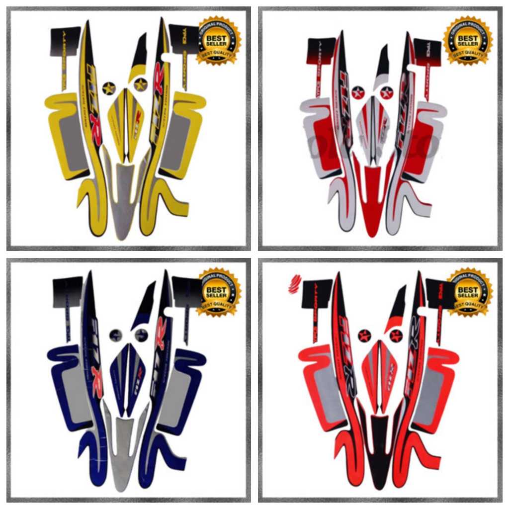 Stiker Striping Yamaha F1ZR 2001 Caltex List Stiker Standar F1ZR 2001 Caltex Terbaik