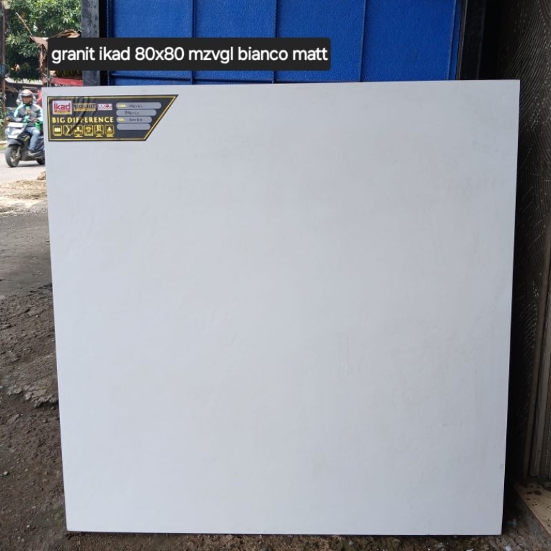 GRANITE 80X80 MZVGL BIANCO | MATT | IKAD