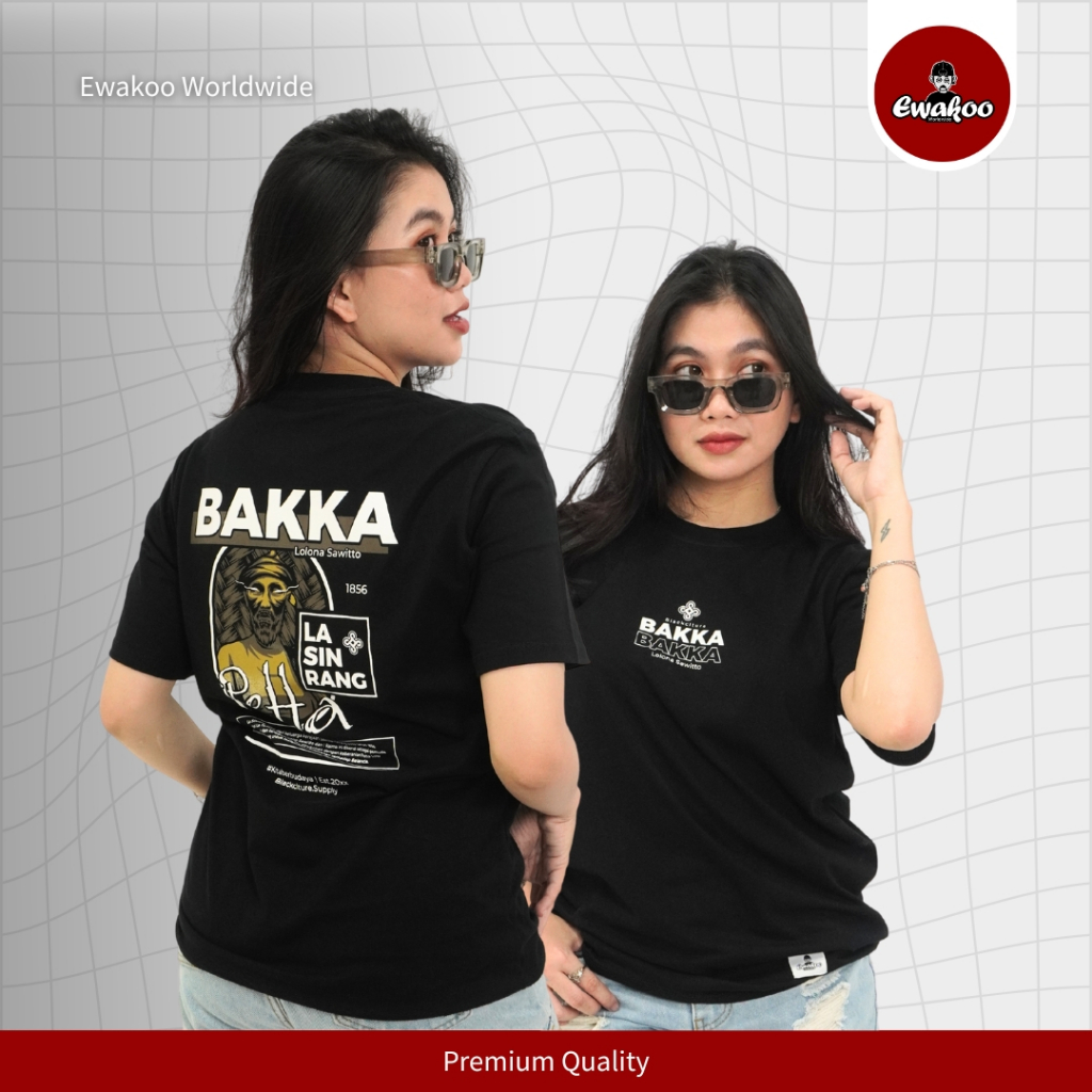 [PREMIUM] Kaos Budaya Edisi Bakka Lasinrang | Kaos Makassar | Baju Bugis | Cotton Combed 24s