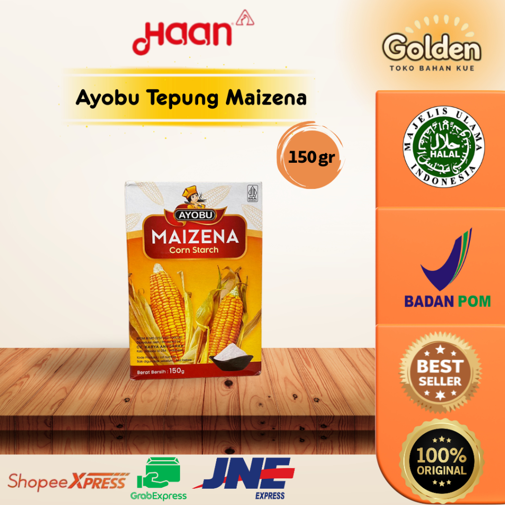 

Ayobu Maizena Corn Starch 150gr / Tepung Maizena Ayobu