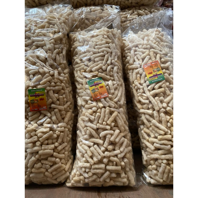 

Lezatoz_Genz Kerupuk Ikan Tongkol 1 Ball 1Kg Pedas Ori Food Snack