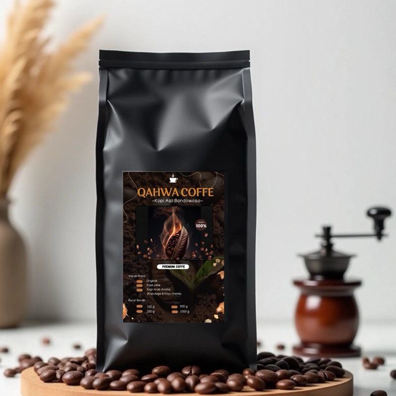 

Kopi Bubuk Premium Asli Bondowoso 500 gr