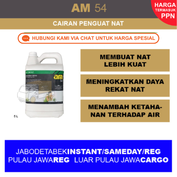 AM 54 Cairan Pengisi Nat Keramik 5 Liter