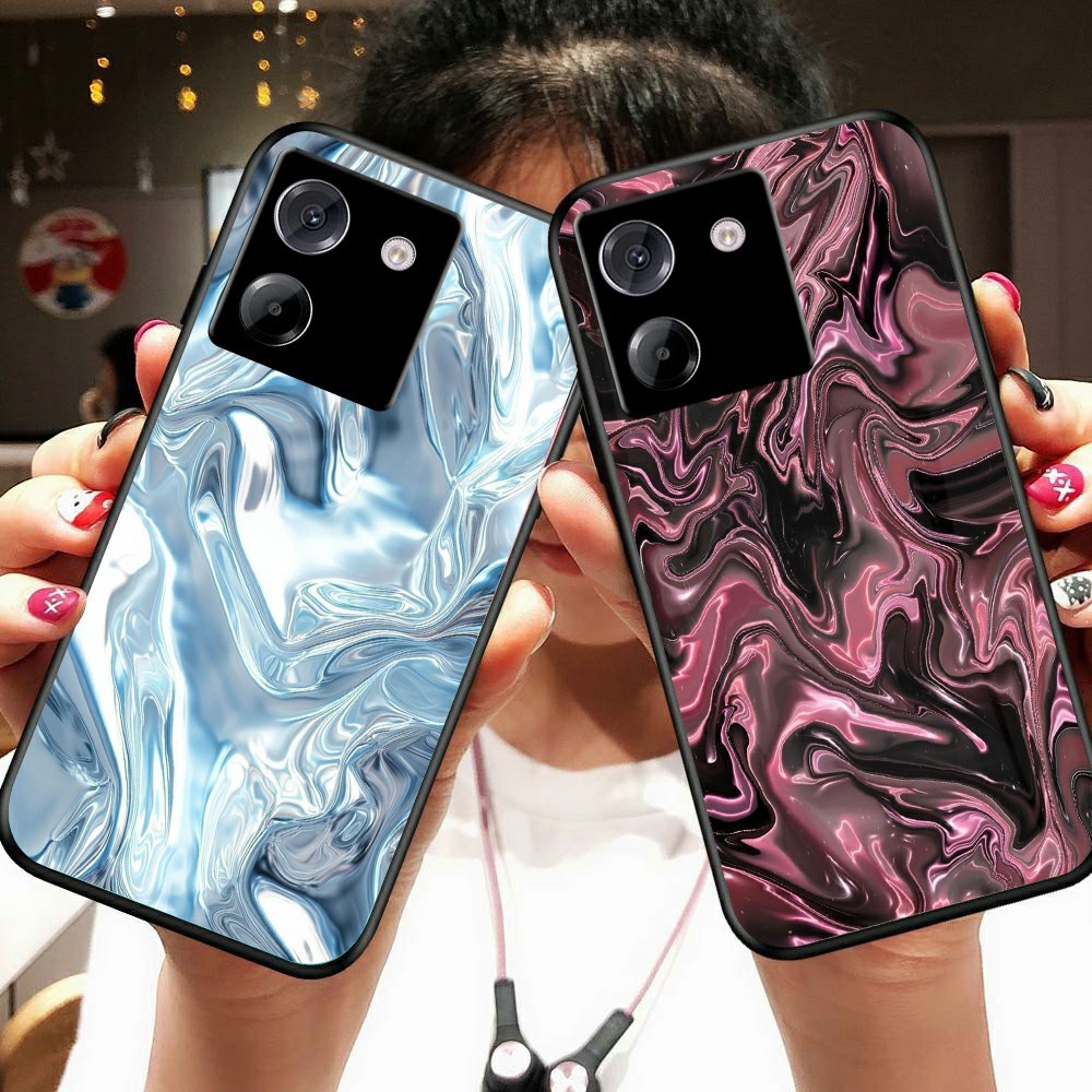 Softcase HP Mirror Glossy Poco M7 PRO 5G [KC252] Redmi A5 Poco C71 C53 C61 C63 C15 C12 C11 - Kesing 