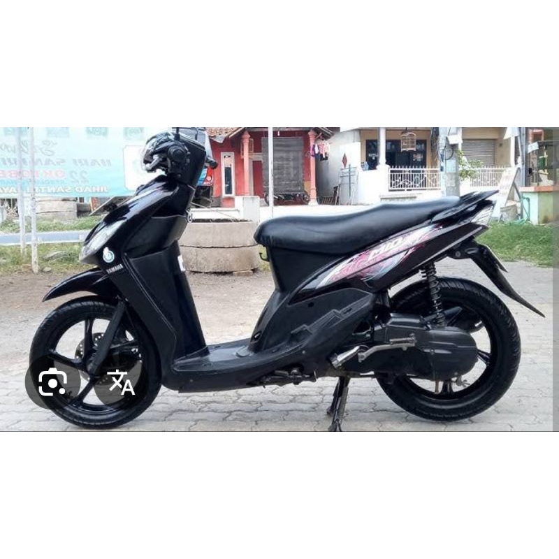 Request Body Kasar Mio Smile Full Karbon Celup - Carbon WTP