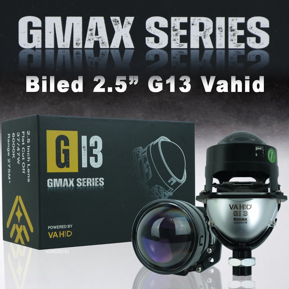 G13 - Biled Projector 2,5 inch Vahid Gmax G13 | Projie Biled Ukuran 2,5" Merk Vahid Gmax G13 | 2,5 i