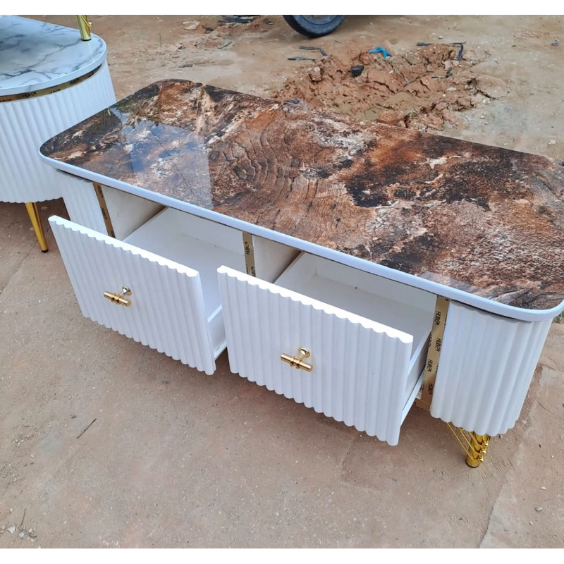 meja tamu murah pekanbaru granit dan hpl