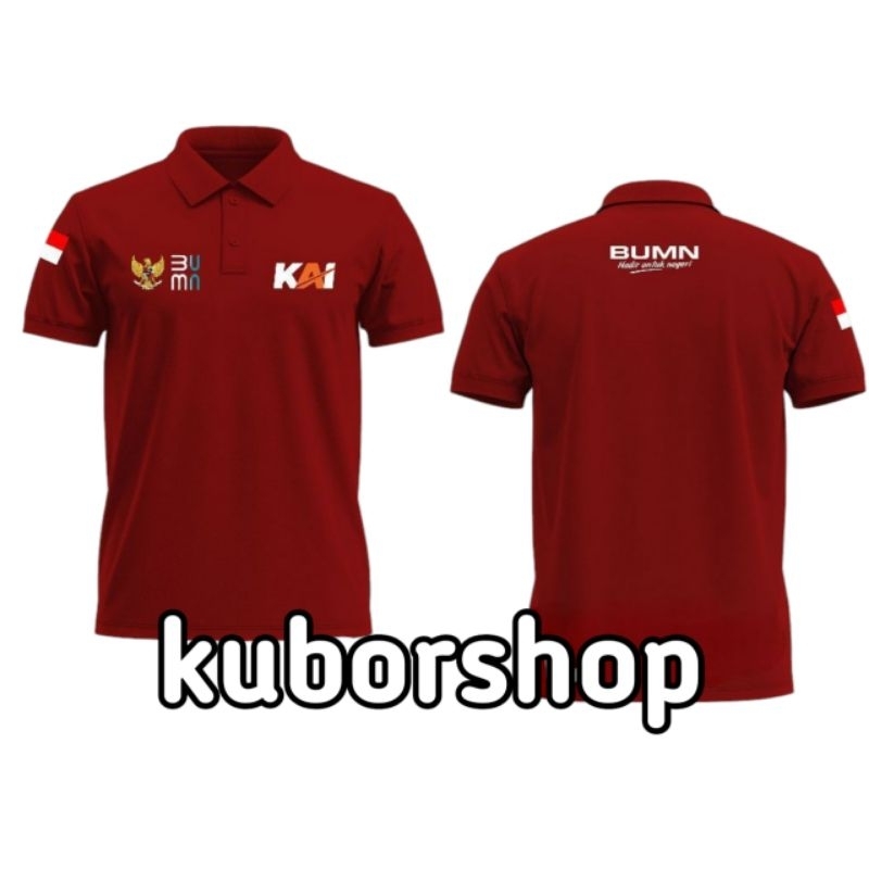 kaos katun bumn kai kaos bumn kai kaos kerja bumn kai full bordir