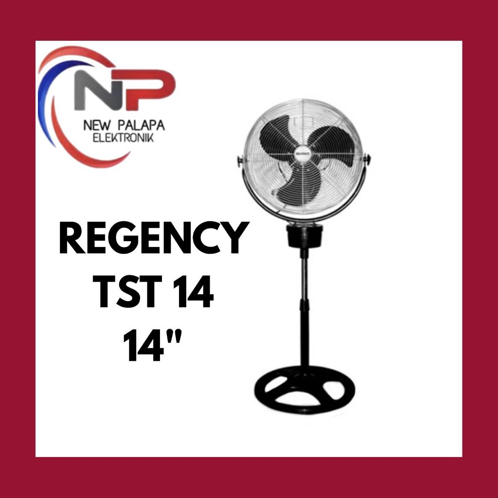 STAND FAN REGENCY 14: TST 14/ KIPAS ANGIN BESI REGENCY 14"/ KIPAS ANGIN BERDIRI REGENCY