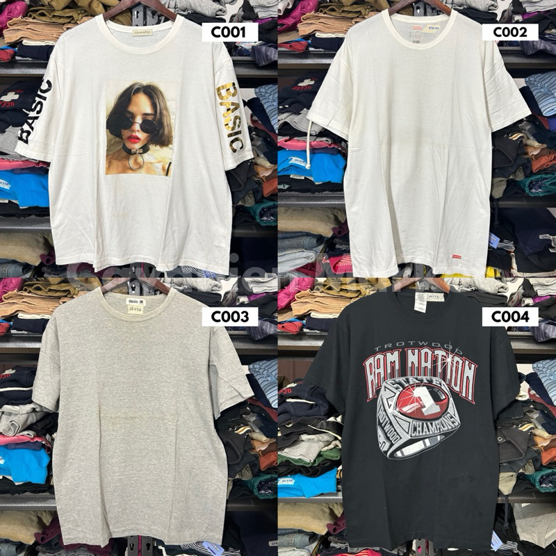 (Part C) KAOS VINTAGE ORIGINAL BRANDED | PRELOVED SECOND | TAG GILDAN ANVIL