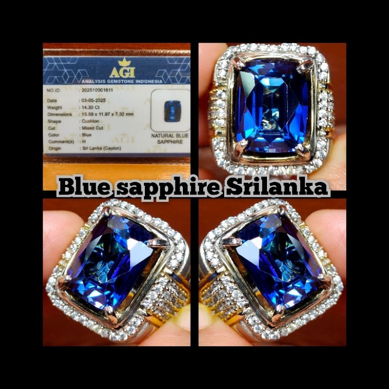 PERMATA BLUE SAPPHIRE SRILANKA CEYLON