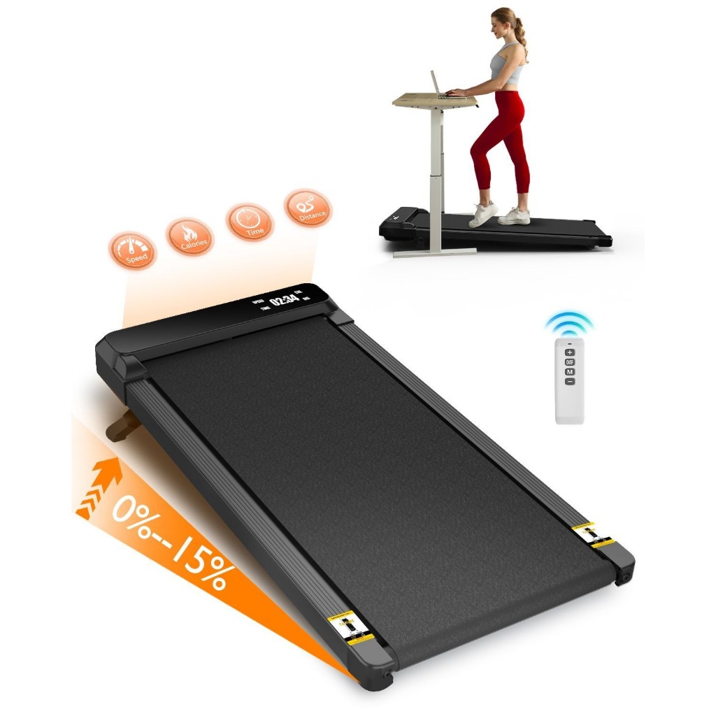 Ready Stock jf Treadmill dengan Kemiringan/alat treadmill/treadmill elektrik low watt/Treadmill