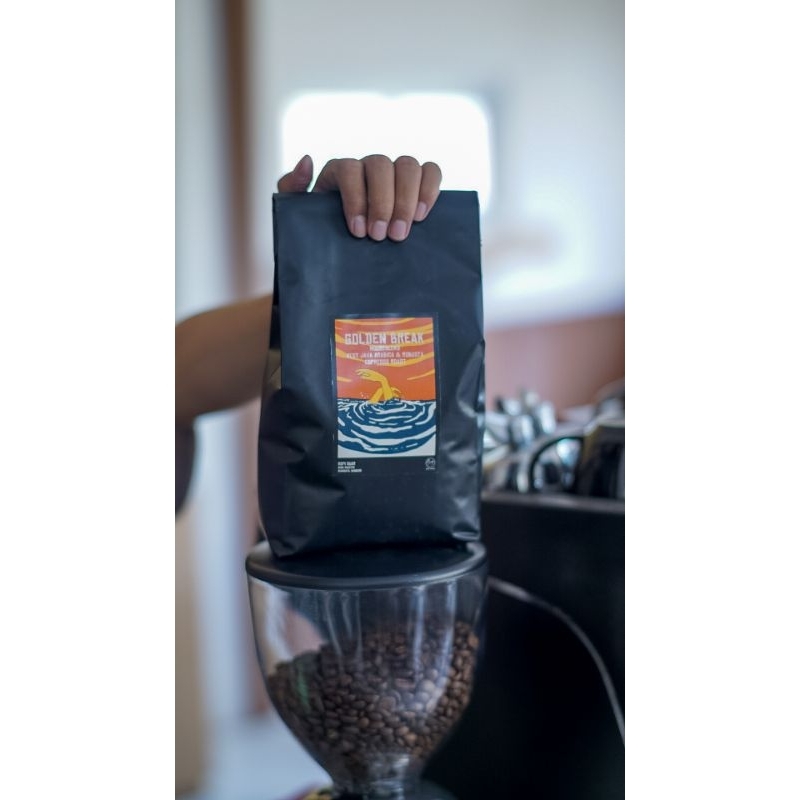 

Goldenbreak Espresso Blend Kopi Suar Home Roaster - Specialty Arabika : Fine Robusta