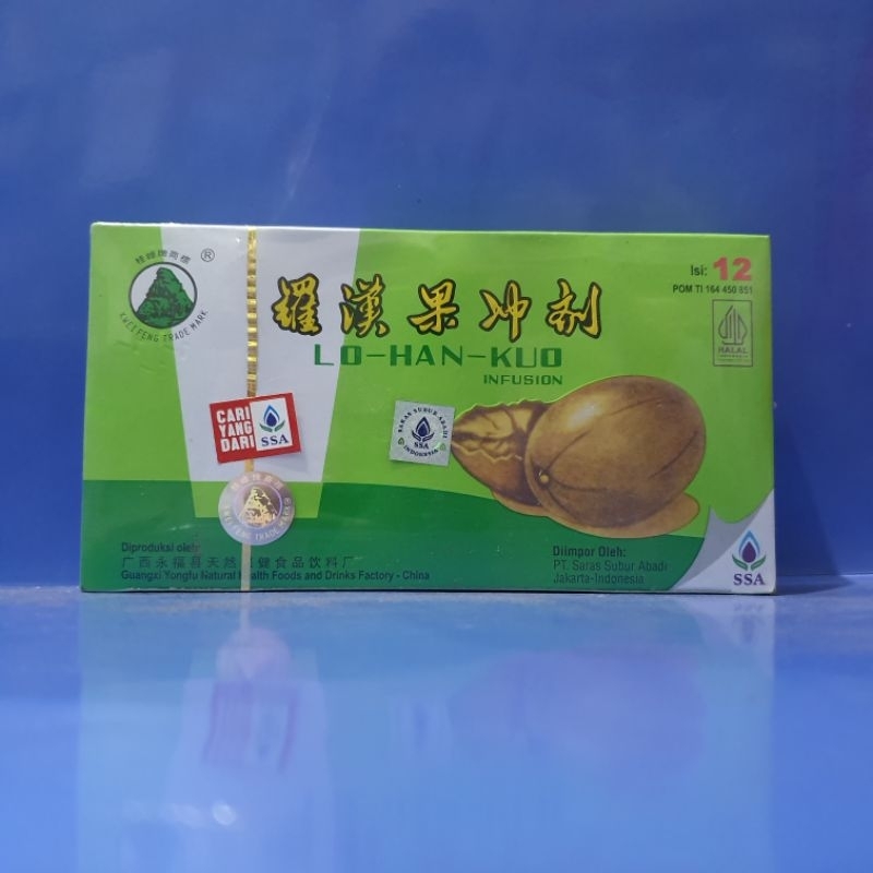 

Lo han kuo infusion-herbal pereda panas dalam