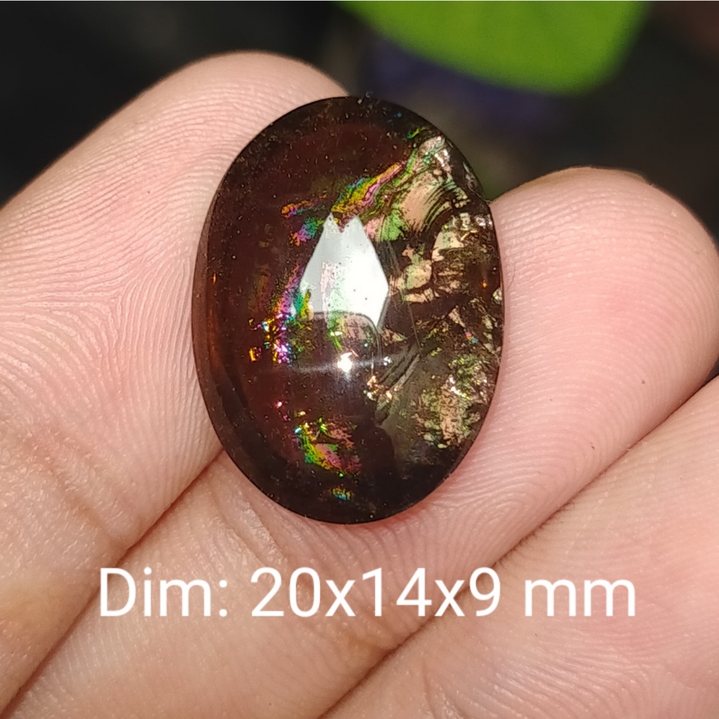 BATU KECUBUNG TEH PELANGI ASLI cek batu lainnya yaman api wulung opal bacan permata kalimaya kinyang